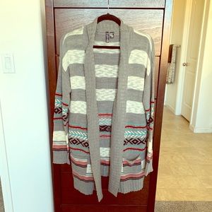 Aztec Print Cardigan